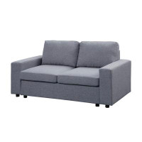 Latitude Run® Felix 68 Inch Modern Loveseat With Padded Seats And Back,