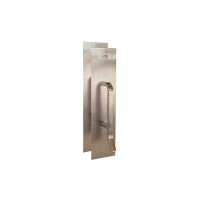 Trimco Hands-Free Ultimate Restroom Push/Pull Plate, Healthy Hardware®, 4X16