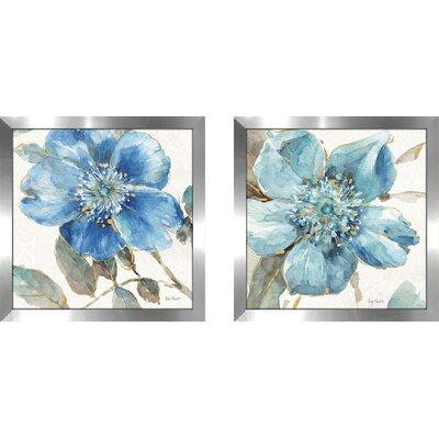 Made in Canada - Ophelia & Co. 'Indigold V' 2 Piece Picture Frame Print Set in Home Décor & Accents