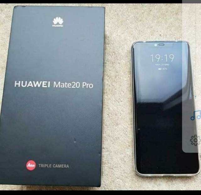 Huawei Mate 20 Pro P30 Pro CANADIAN MODEL ***UNLOCKED*** New condition with 1 Year warranty includes accessories in Cell Phones in British Columbia