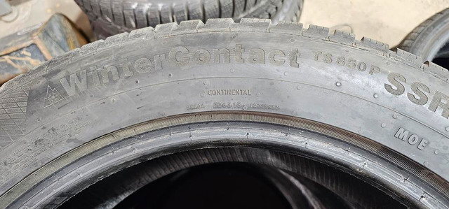 235/55/19 4 pneus hiver continental Runflat in Tires & Rims in Greater Montréal - Image 2