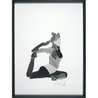 RFA Decor Yoga - Pigeon by Robert Robinson - Picture Frame Print