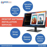 Computer Repair and Services - Desktop Software Installation Services at Lower Prices