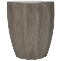 Joss & Main Delyse Concrete Abstract End Table