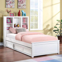 Harriet Bee Geissie Full Standard Bed with Bookcase