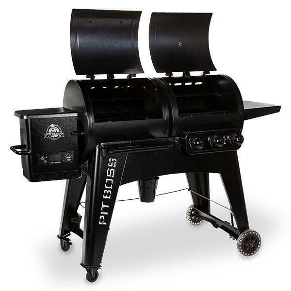 Pit Boss® Navigator Pellet / Gas Combo Grill PB1230G ( Propane )  Cooking Area: 1,084 SQ. IN. includes a Cover in BBQs & Outdoor Cooking - Image 2