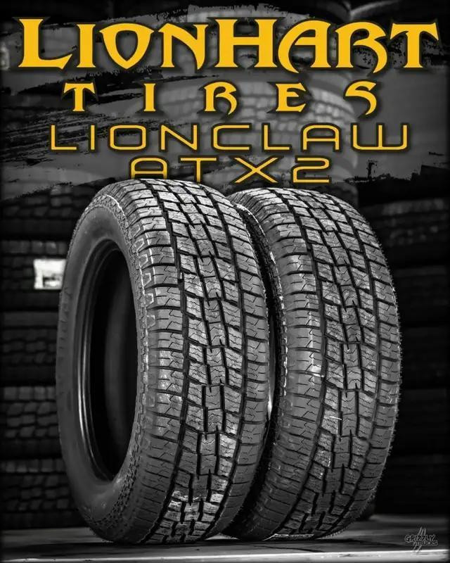 Lionhart Tires : NOW DIRECT IN CANADA! ALL Sizes 17 18 19 22 24 26 FREE SHIPPING in Tires & Rims in Saskatchewan