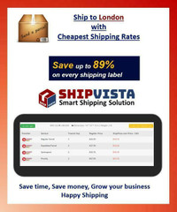 Cheapest Shipping Rates for packages to London
