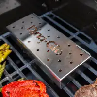 Dyna-Glo Hinged Stainless Steel Smoker Box