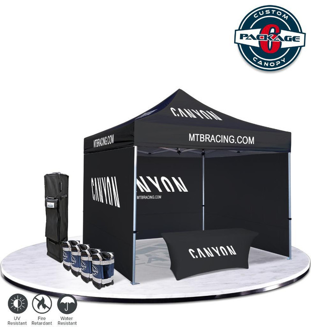 Premium Custom Printed Pop-Up Canopy Tents, Inflatable Tents, Exhibition Booths for Trade Shows in Patio & Garden Furniture in Newfoundland - Image 4