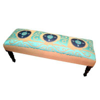 Bungalow Rose Upholstered Bench
