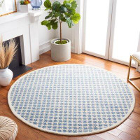 One Allium Way Dietrich Hand-Hooked Wool/Cotton Ivory Area Rug