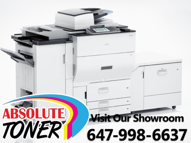 $ 65/Month Ricoh MP C6502 Color Laser High Speed 65 PPM Copier 12x18 SHAI 647-998-6637    *** LARGEST COPIERS SHOWROOM * in Printers, Scanners & Fax - Image 2