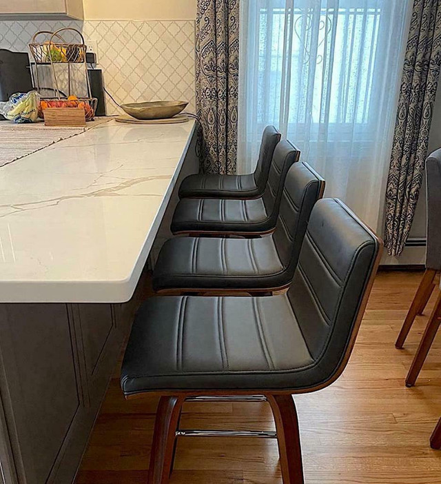 Mid Century Modern Kitchen Counter Barstools MCM Dining Room Chairs in Feeding & High Chairs