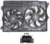 Cooling Fan Assembly Ford Explorer 2016-2019 For Turbocharged Vehicles With 2 Blades , FO3115206