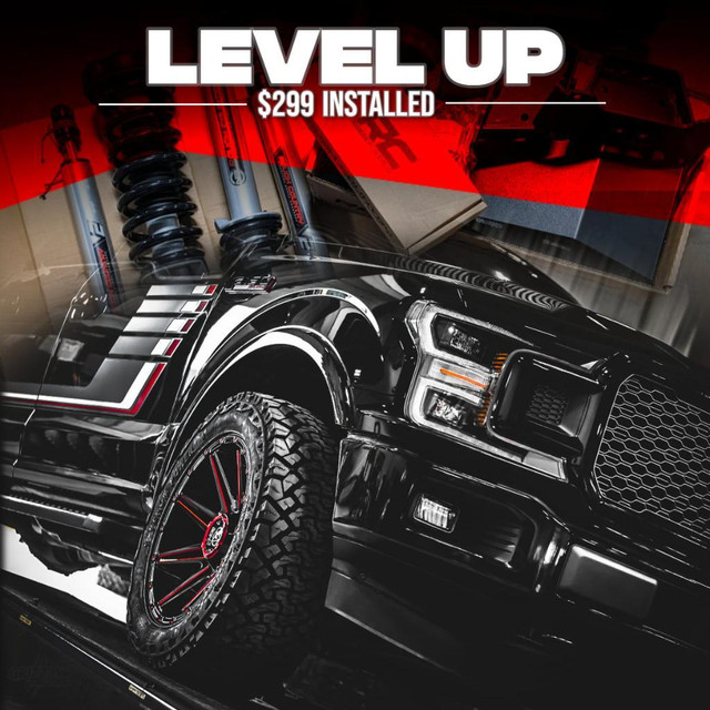 Level Up your Truck/Jeep for $299 ONLY! Lift Kits, Level Kits, Block Kits! Same Day Installs! in Other Parts & Accessories in Edmonton Area - Image 2