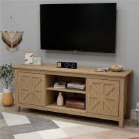 Millwood Pines 58" Wooden Tv Stand Console Table