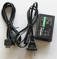 POWER ADAPTER FOR SONY PS VITA PSV 1000 AC ADAPTER CHARGER USB DATA CABLE US PLUG $17.99