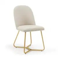 Mercer41 Vivienne Fabric And Foam Dining Chair