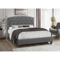Latitude Run® Full Platform Bed In A Box, Grey