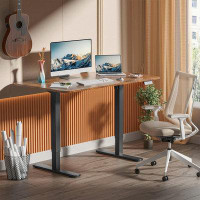 17 Stories Vibekke 28'' W Height Adjustable Rectangle Standing Desk