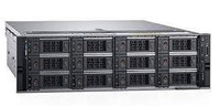Dell R740XD 12 x 3.5 + 2 x 3.5 chassis with Processor, RAM, storage.