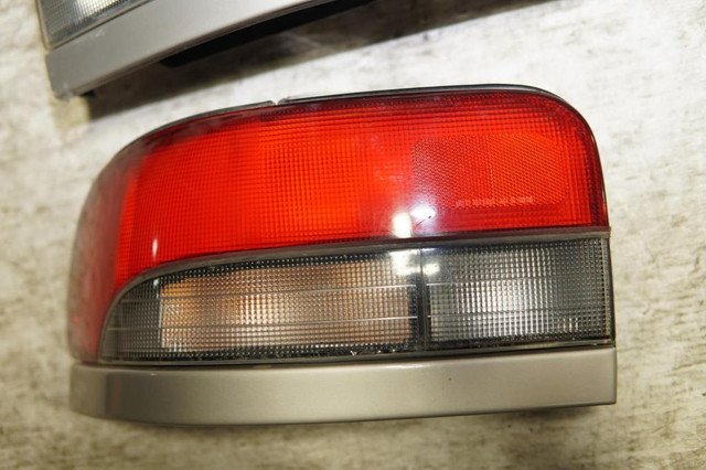 JDM Subaru Impreza WRX STi Wagon Red & Clear Tail Lights Lamps 1993-2001 GF8 GF in Auto Body Parts - Image 4