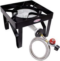 NEW SQUARE PATIO & CAMPING PROPANE GAS BURNER COOKER EF4154