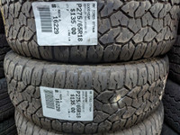 P275/65R18  275/65/18  GOODYEAR WRANGLER TRAIL RUNNER AT ( all season summer tires ) TAG # 16229
