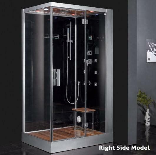Enjoy the pleasures of the Eago Steam Shower DZ959F8, 47x36x89 ( Left/Right ) ( Black or White ) in Plumbing, Sinks, Toilets & Showers - Image 2