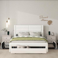 Latitude Run® Bed Frame With Drawers Storage