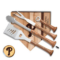 Baseball BBQ Grand Slam Philadelphia Phillies 5-Piece Tool Set