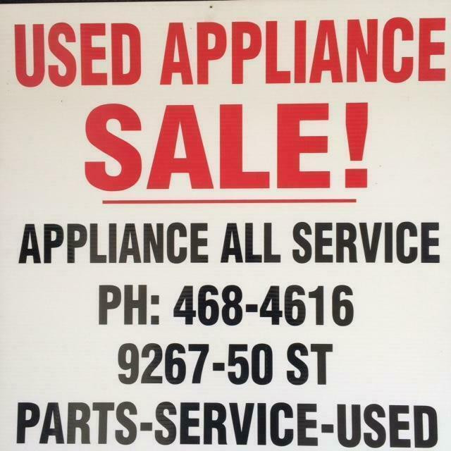 Used Appliance Warehouse SALE - WASHERS $380 to $650 - DRYERS $200 to $250 @ 9263-50 St NW Edmonton in Washers & Dryers in Edmonton