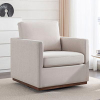 Ebern Designs Modern Swivel Accent Chair Sofa For Living Room, Bedroom,Office