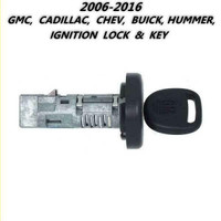 GMC,  Buick,  Cadillac,  Chev,  Hummer,  2006-2016  ignition  lock  and  keys.