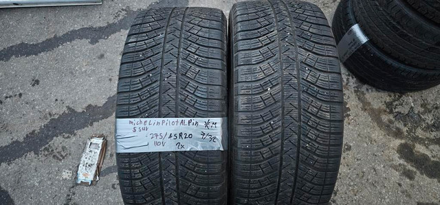 275/45/20 2 pneus hiver michelin    290$ installer in Tires & Rims in Greater Montréal - Image 4