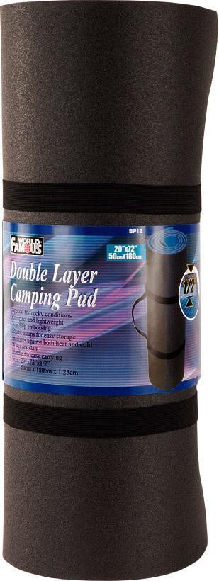 World Famous® Double Layer Camping Pad in Exercise Equipment