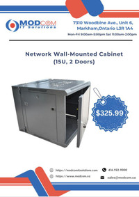 Network Cabinet 15U, 2 Doors Wall-Mounted Cabinet FOR SALE!!!