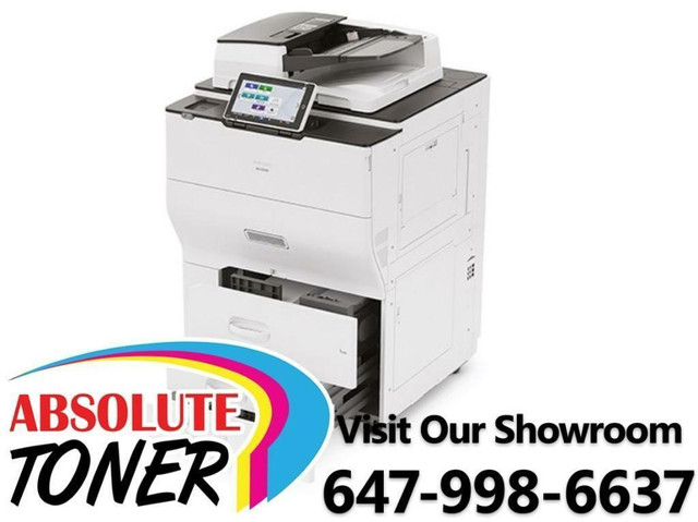 $125/M Ricoh MP C8003 Color Laser Multifunction Printer Copy, Scan, Print With Finisher, Prints Upto 80 PPM For Office in Printers, Scanners & Fax - Image 2