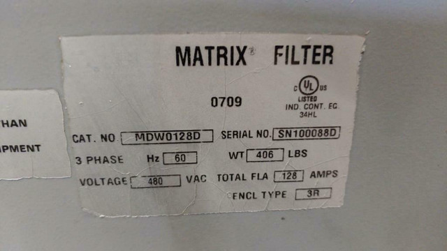 MTE Matrix Filter / Line Reactors 480v, 128A, 3 PH, MDW0128D in Other Business & Industrial - Image 3