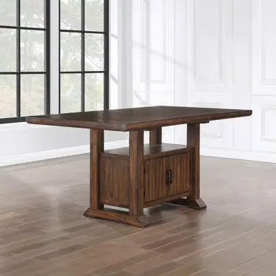 Millwood Pines Ashaunta Counter Height Dining Table