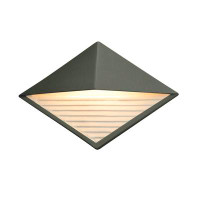 Justice Design Group Ambiance Ceramic LED Wall Light