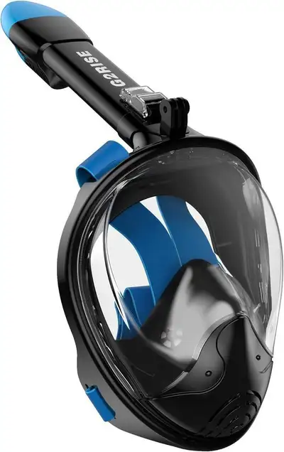 FREE Delivery! G2RISE SN01 Full Face Snorkel Mask - Anti-Fog, Foldable Design, FREE Fast Delivery