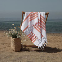 Linum Home Textiles Herringbone Fouta Turkish Cotton Towel