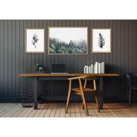 The Twillery Co. Forest Plant Framed Canvas Wall Art Set