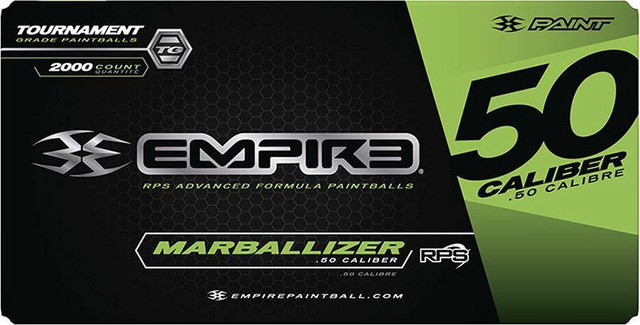 Empire Marballizer 2000 0.50 Calibre Paintballs with White Fill in Paintball - Image 4