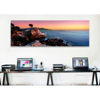 Ebern Designs Panoramic 17-Mile Drive, Carmel, California USA by Panoramic Images  - Gallery-Wrapped Canvas Giclee Print