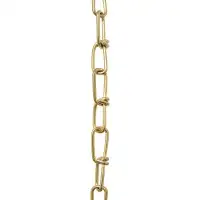 RCH Supply Company Double Loop Lighting Fixture Chain or Chain Break (3 Feet)