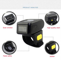 Clearance ! 2D Ring Type Android Handheld Scanner & Smart Barcode Data Terminal300070