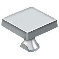 Deltana Solid Brass Square Knob for HD Bolt Alternative to Round Sold Separately